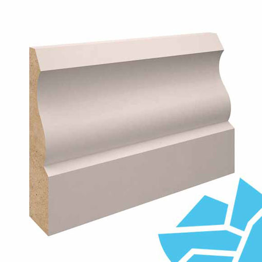 Picture of 18x68mm Ogee MDF Primed Architrave FSC