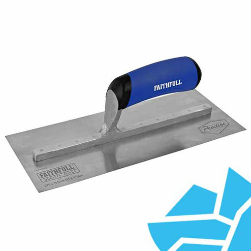 Picture of Faithfull Plasterers Trowel 11x4.5" w/ FREE Scratching Tool