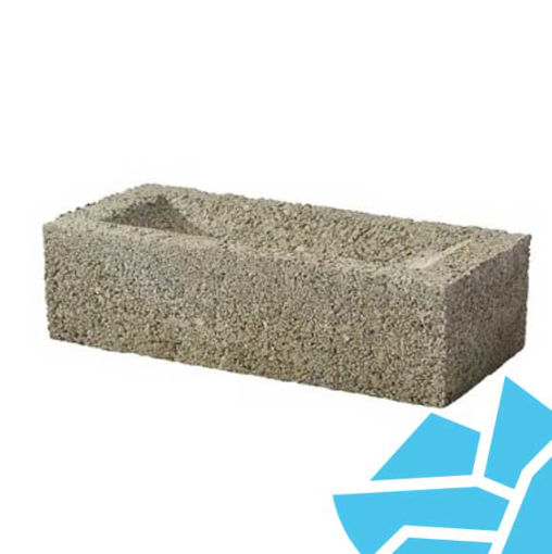 Picture of 65mm Dense Concrete Frogged Common Brick
