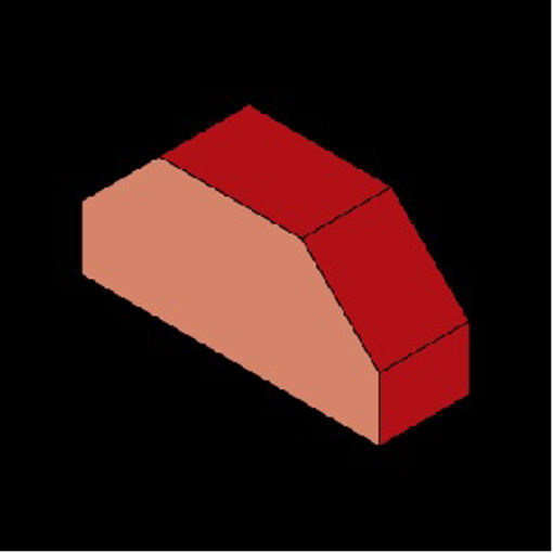 Picture of AN6.1 Double Cant Red Brick