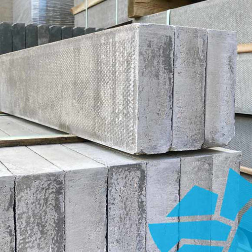 Picture of Charcon 50x150x914mm Flat Top Path Edging