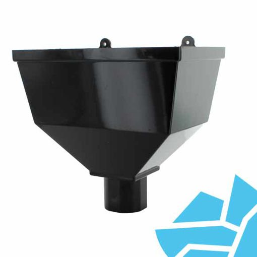 Picture of Hunter BR014 68mm Rainwater Hopper Head Black