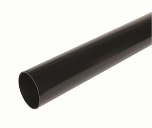Picture of Hunter BR520 68mm Rainwater Downpipe 4.0m Black