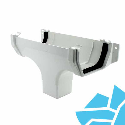 Picture of Hunter WR376 114mm Squareflo Running Outlet White