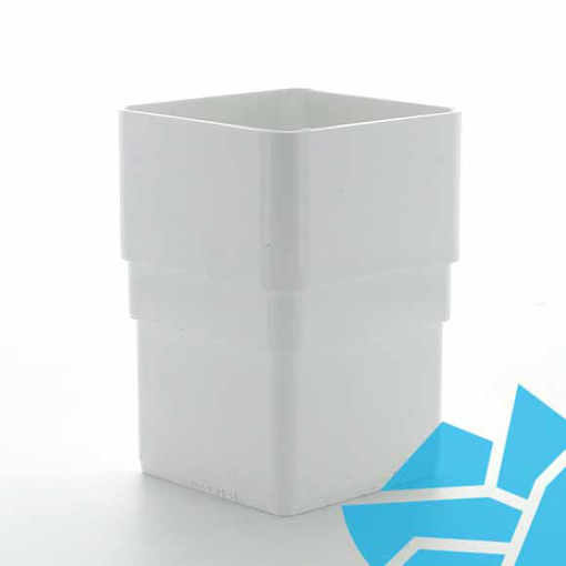 Picture of Hunter WR389 65mm Squareflo Rainwater Pipe Connector White