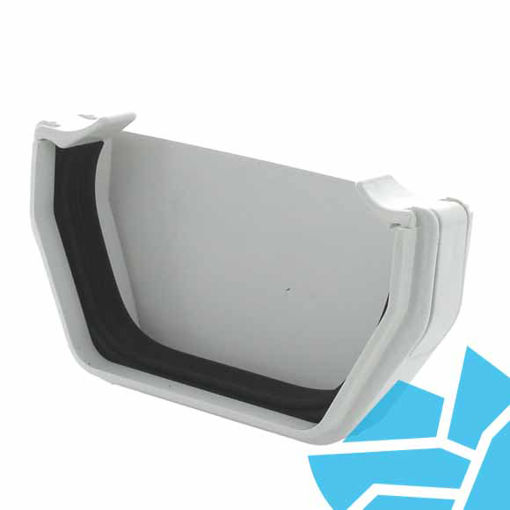 Picture of Hunter WR380 114mm Squareflo External Stopend White