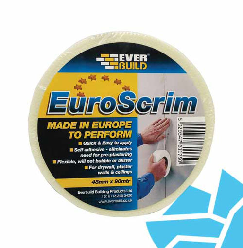 Picture of Everbuild Euroscrim S/A Fibre Tape 50mmx90m 