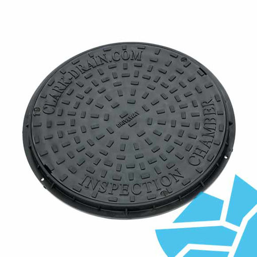 Picture of 450mm Diameter Round Dual Locking Manhole Cover & Frame CD452