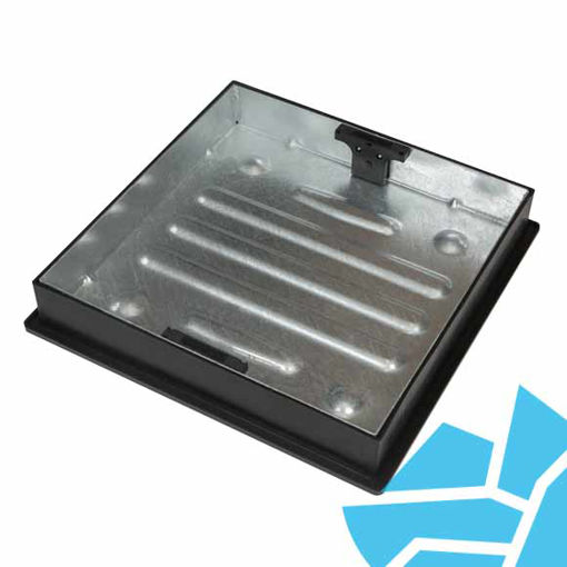 Picture of Block Paving Recessed Manhole Cover & Frame 450 x 450 x 80mm CD450SR