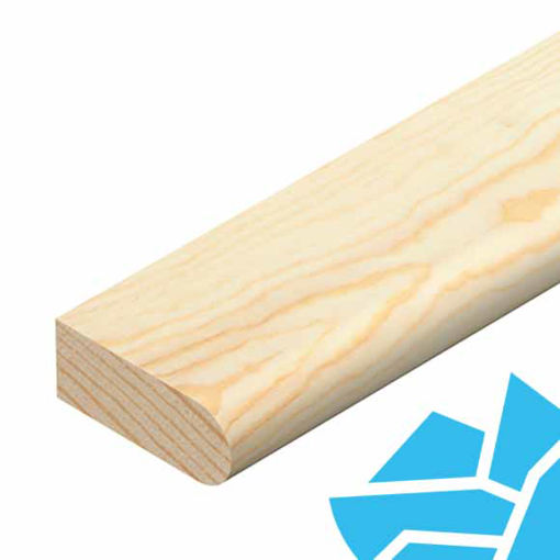 Picture of 8x20mm Parting Bead 2.4m Pine PEFC