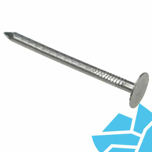 Picture of Forgefix 40mm x 3.35mm Aluminium Clout Nails 1kg 