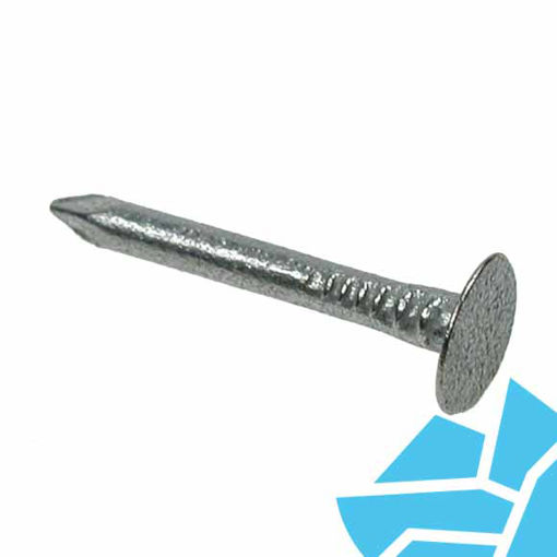 Picture of Unifix 13mm x 3.00mm Galv'd Clout Nail ELH 500g 