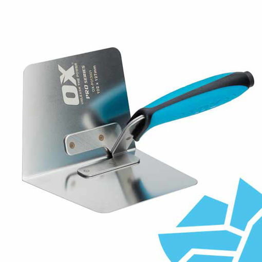 Picture of OX Pro Internal Corner Trowel – 102 x 127mm / 4in x 5in