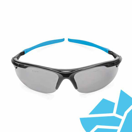Picture of OX Wrap Around Safety Glasses - Smoked