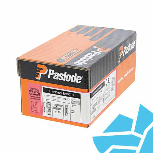 Picture of Paslode 90mm x 3.1mm ST HDGV Nail Fuel Pack IM350+ (1100) 141267