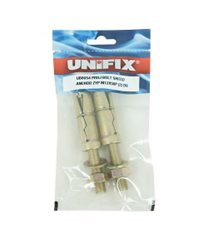 Picture of Unifix M10x70P Projecting Bolt Shield Anchor (pk4) UB8051