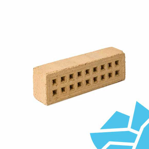 Picture of Buff Square Hole Clay Air Brick 215x65mm 