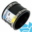 Picture of Fernco DC195 Drain Coupling 180mm Black
