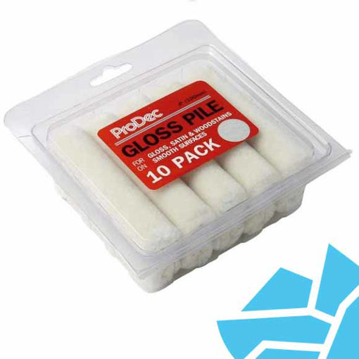 Picture of Prodec Mini 4" Roller Refills 10pk Gloss Pile
