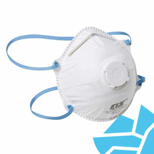 Picture of OX FFP2V Moulded Cup Respirator / Valve - 10pk 