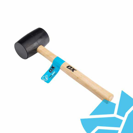 Picture of OX Trade Black Rubber Mallet - 16oz