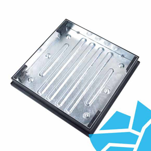 Picture of 600x600x80mm Recessed Block Pavior Cover & Frame CD791R