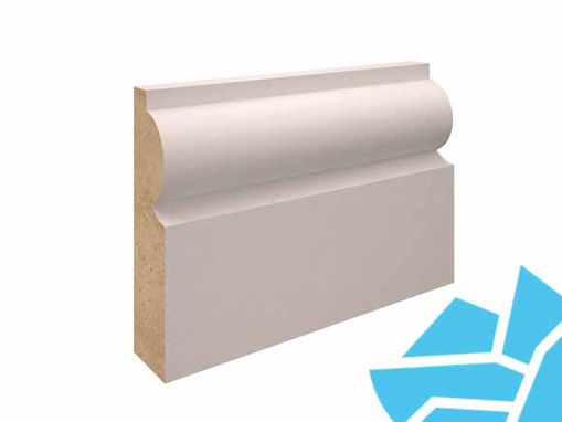 Picture of 18x68mm Torus MDF Primed Architrave Mouldings