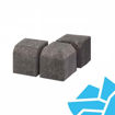Picture of Stonemarket Small Kerb Paving KS 100x127x125mm Charcoal