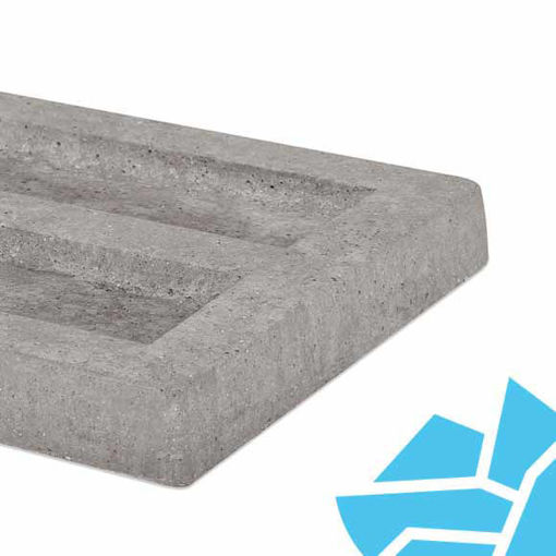 Picture of Supreme Concrete Gravel Board Recessed 1830 x 150mm 