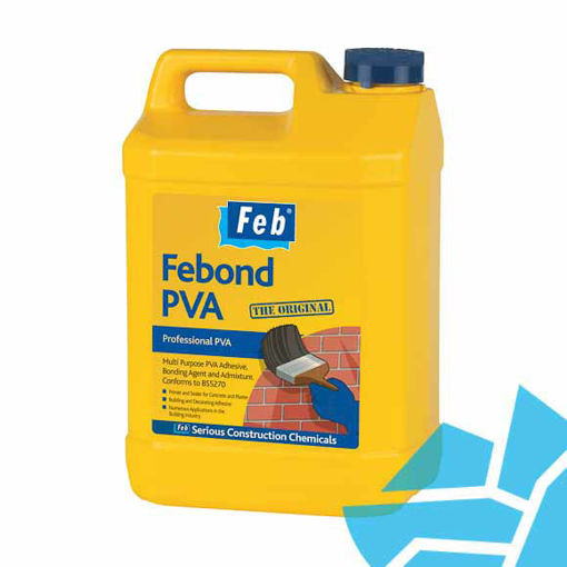 Picture of Feb Febond PVA 'Original' Bonding Agent 2.5ltr