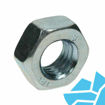 Picture of Unifix M10 BZP Hexagon Nuts (pk10) UB4006