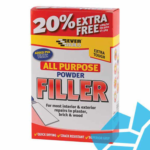 Picture of Everbuild All Purpose Powder Filler with 20% Free 1.5kg