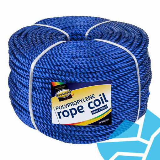 Picture of Draw Cord Polypropylene Rope 6mm x 220m
