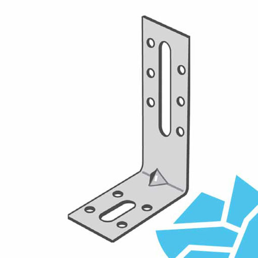 Picture of Simpson EFIXR753C50 Adjustable Reinforced Angle Bracket 70x50x30mm