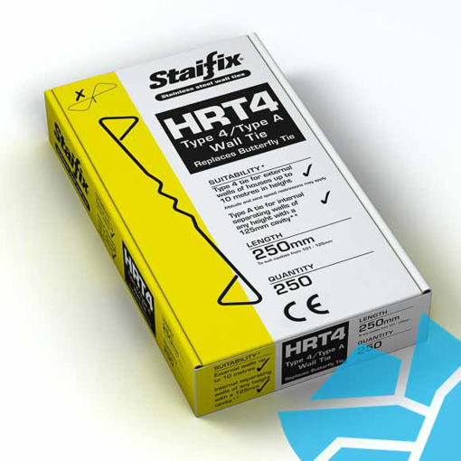 Picture of Staifix HRT4 Housing Wall Ties 250mm (Box/250)