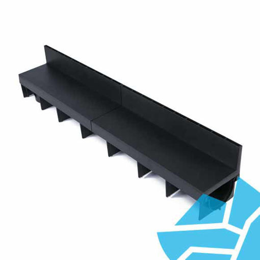 Picture of Polypropylene Block Slot Channel 1m B125 CD430