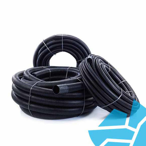 Picture of Black Electric Cable Duct (32mm Int dia x 50m)