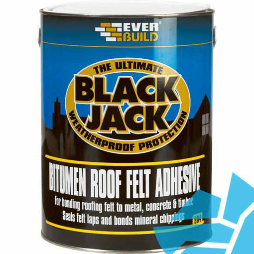 Picture of Black Jack 904 Bitumen Felt Adhesive 5ltr