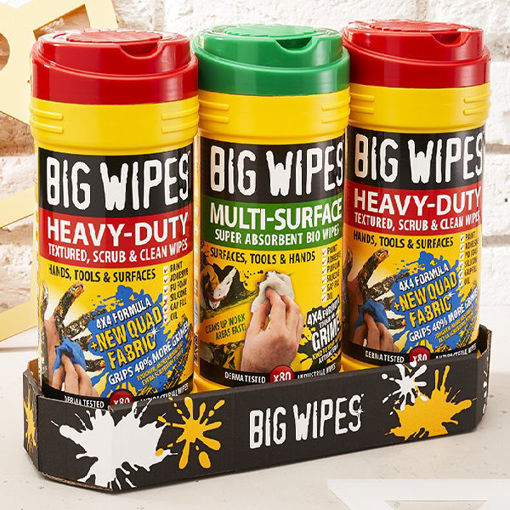 Picture of Big Wipes Triple Pack of Hand Wipes