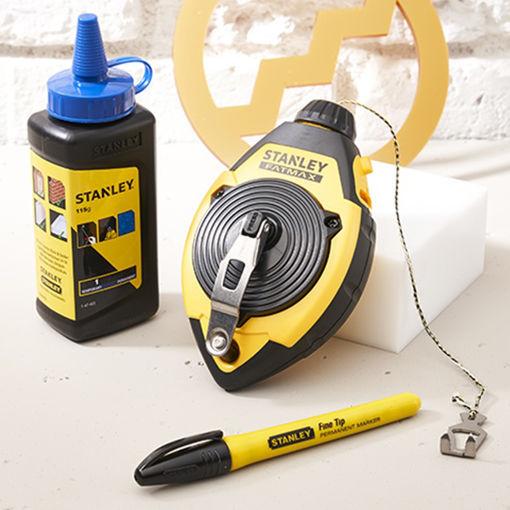 Picture of Stanley FatMax 30m (100ft) Chalk Line Set