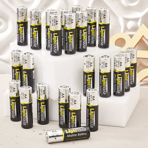 Picture of Lighthouse 24 Pack Alkaline Batteries AA