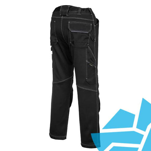 Picture of Portwest Work Trouser Black Size 34