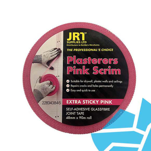 Picture of JRT Pink Scrim Tape 48mm x 90m 