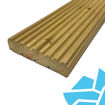 Picture of 38x150mm Grooved Treated Softwood Decking Boards  (32x145mm Fin) 4.8m