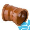 Picture of Underground 110mm x 22½° B4051 Double Socket Bend