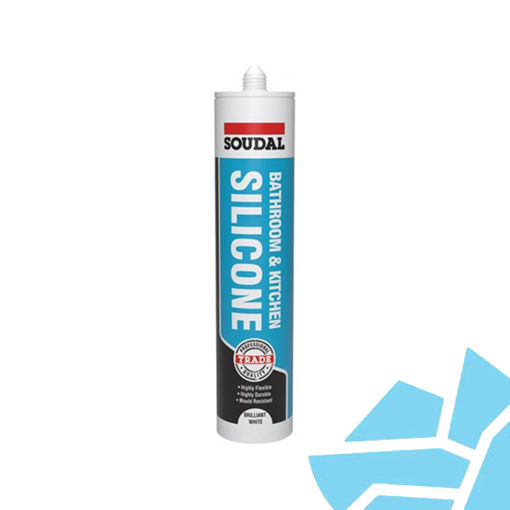 Picture of Soudal Sanitary Silicone 290ml Clear