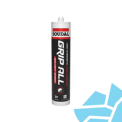 Picture of Soudal Grip All Solvent Based Adhesive 290ml Beige