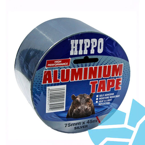 Picture of Hippo Aluminium Tape 75mm x 45m
