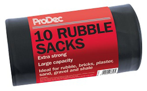 Picture of Prodec Heavy Duty Rubble Sacks Roll 10 