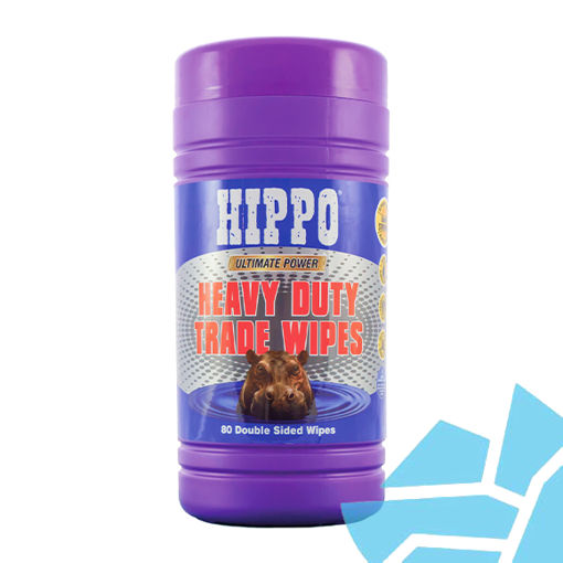 Picture of Hippo Heavy Duty Wipes Tub 80
